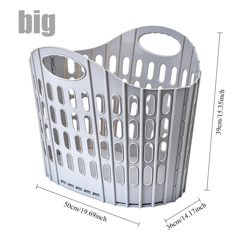 NEW Modern Foldable Laundry Basket, Multifunctional Portable with Handle for Dirty Clothes Storage Laundry Room Storage Basket