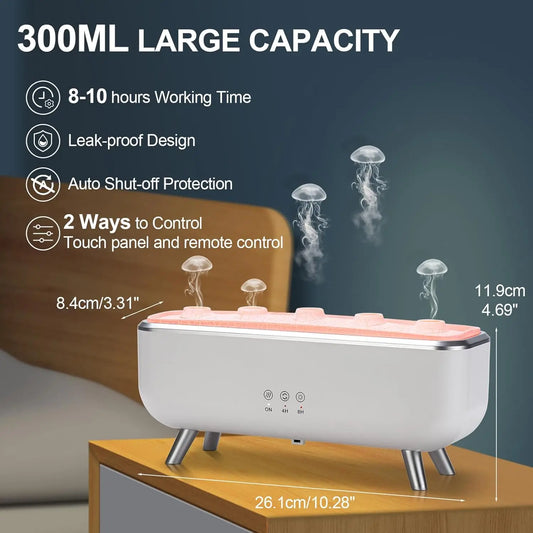 Jellyfish Humidifier Large Spray Essential Oil Aroma Diffuser Essential Oil Special Aroma Machine Automatic Fragrance Sprayer