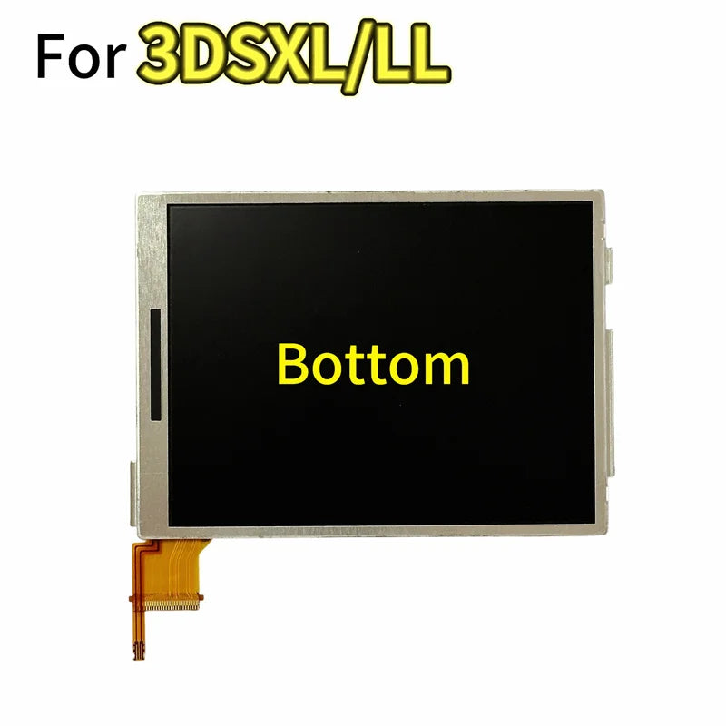 Touch Screen Panel Digitizer Glass for Nintendo 3DSXL 3DSLL Top Upper & Bottom Lower LCD Display Screen Camera Volume Flex Cable
