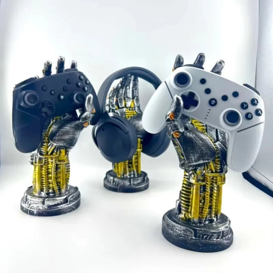 🎧 ProGear Headphone & Controller Stand – Mechanical Arm Holder for PS4/PS5 & AirPods Max 🎧