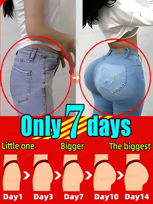 Buttocks oil Enlarge buttocks Make them fuller Rounder More upright Shape