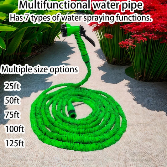 Retractable Magic Hose with High Pressure Car Wash Water Gun Garden Watering Hose for Car Cleaning Household and Garden Use