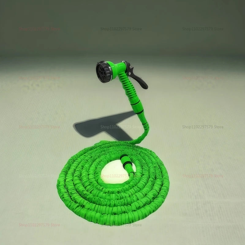 Retractable Magic Hose with High Pressure Car Wash Water Gun Garden Watering Hose for Car Cleaning Household and Garden Use